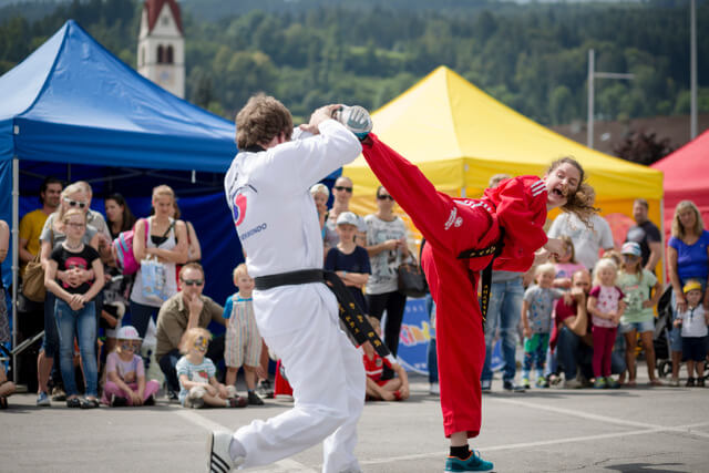 Taekwondo Kampfkunst in Innsbruck